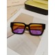 LV Louis Vuitton new sunglasses retro personality avant-garde sunglasses model model high quality plate high quality box