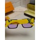 LV Louis Vuitton new sunglasses retro personality avant-garde sunglasses model model high quality plate high quality box