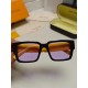 LV Louis Vuitton new sunglasses retro personality avant-garde sunglasses model model high quality plate high quality box