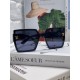 Lv Louis Vuitton 2024 latest fashion sunglasses ladies square thin retro net red sunscreen new senior sense of star street shooting sunglasses personalized with diamond Logo