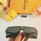 LV new large frame sunglasses for men and women fashion trend casual sunglasses travel driving sunglasses