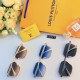 LV retro sunglasses trend personality netroots street shooting glasses Hong Kong style sunglasses