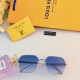 LV retro sunglasses trend personality netroots street shooting glasses Hong Kong style sunglasses