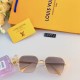 LV retro sunglasses trend personality netroots street shooting glasses Hong Kong style sunglasses