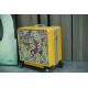 Takashi Murakami limited luggagetrolley caseHealing sunflower   inexplicably good mood when you see it [wow].Iconic retro print pattern with aluminum frame, fashionable and durable.TSA double combination lock, automatic 