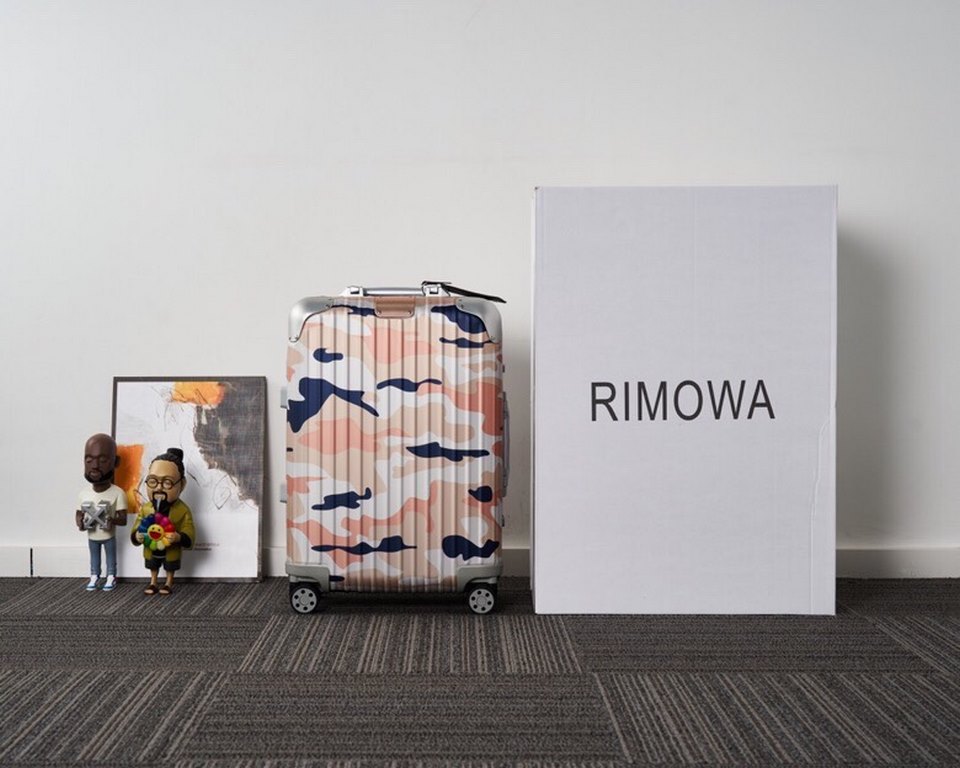 RIMOWAZHIMOWA new ORIGINAL cabin 21 inch aluminum magnesium alloy camouflage limited edition suitcase, please     channel factory made out of the packaging, the details are not the same as the market goods. New model pac