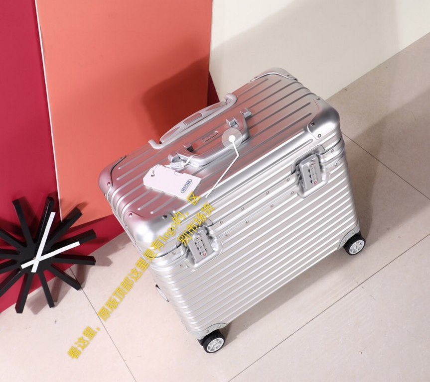 Rimowa Pilot    Rimowa Pilot Camera Case Captain's Case Luggage Suitcase Aluminum and Magnesium Alloy in stock. Real aviation aluminum, conscientious workmanship. Thickened anti-drop bag corners, full of compulsion. Stan