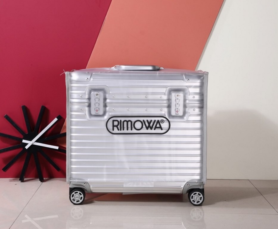 Rimowa Pilot    Rimowa Pilot Camera Case Captain's Case Luggage Suitcase Aluminum and Magnesium Alloy in stock. Real aviation aluminum, conscientious workmanship. Thickened anti-drop bag corners, full of compulsion. Stan