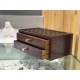 #new product first introduced #Double Lid Solid Wooden Jewelry Box Multifunctional Carefully developed and uniquely crafted.#Exclusive customized background #(Impeccable)  Size  321913.5Weight ：1.8kg