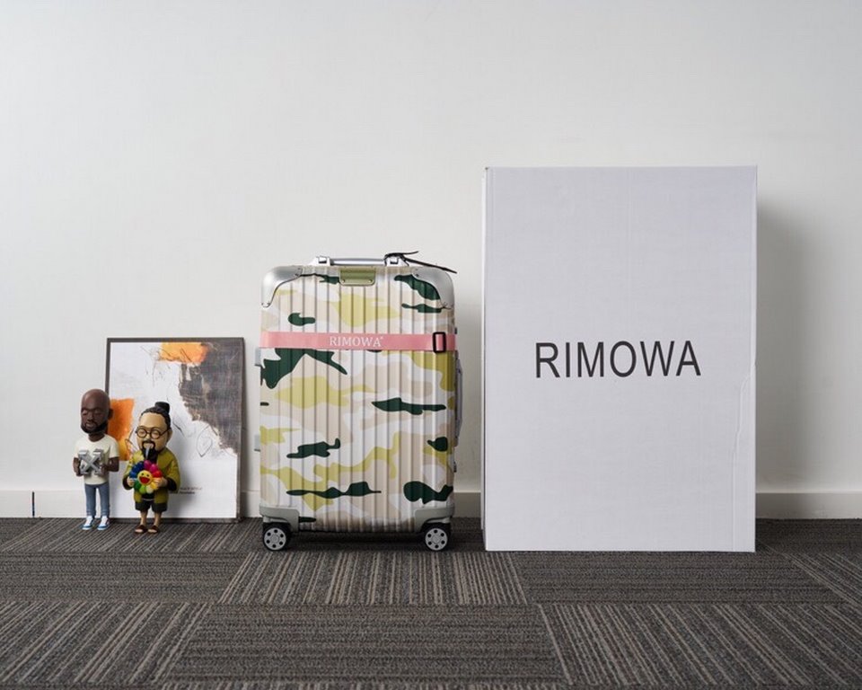 RIMOWAZHIMOWA new ORIGINAL cabin 21 inch aluminum magnesium alloy camouflage limited edition suitcase, please     channel factory made out of the packaging, the details are not the same as the market goods. New model pac