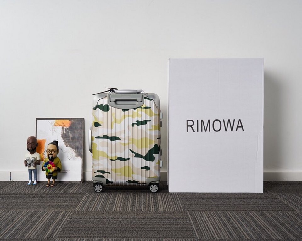 RIMOWAZHIMOWA new ORIGINAL cabin 21 inch aluminum magnesium alloy camouflage limited edition suitcase, please     channel factory made out of the packaging, the details are not the same as the market goods. New model pac