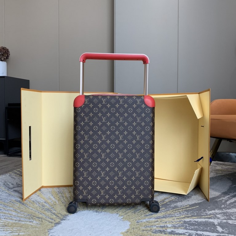 55cmRed bag corner series - four trolley suitcase 55cm M23218 Specifications 38  55  21 (L  H  W) special authentic cabinet quality Spot supply (limited edition red with leather)