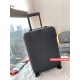 [Frosted Black] RIMOWA Zhimowa new color suitcase, easy to use the same Essential series, colorful, enjoy the journey. Using the national universal TSA customs lock, upgraded version of the simple logo fashion high-end, 