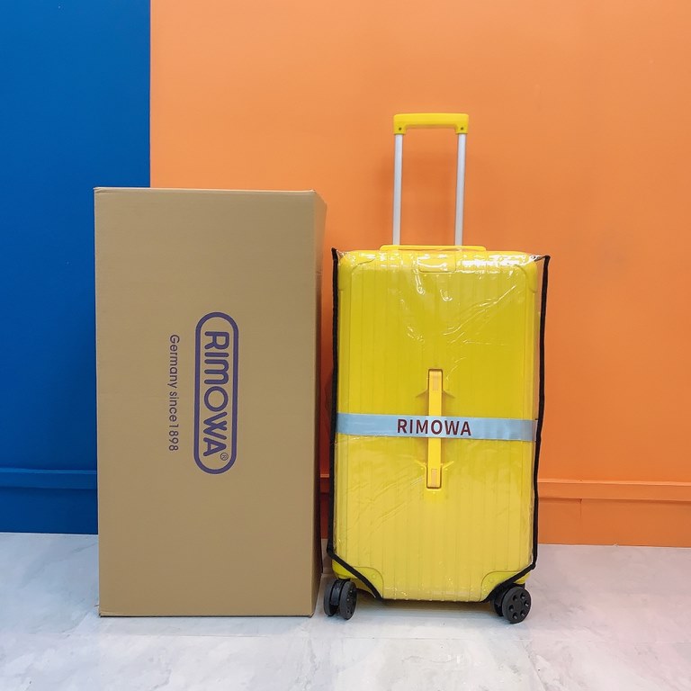 Oil field gold color inspired by the infinite fields of rapeseed flowers under the bright sun of Tuscany, golden, eye-catching, PC zipper box  complimentary raincoat  cardboard box with logo, YiYiQianXi the same suitcase