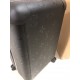 This Horizon luggage features a striking amplification of the classic Monogram embossing in supple, rich leather. Compact enough to be carried as boarding luggage, it features a wide trolley handle and dual wheels that m