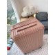 Rimowa Trolley caseluggageUltra-light pc zipper case, must get the same high value trolley case of YiYiChixi! Rimowa Essential new color collection! When you're young, you need to look good to travel! Color Desert Pink M