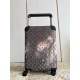 EXCLUSIVE PHOTOGRAPHY STARRY SKY LIFT] The new Horizon luggage revolutionizes Louis Vuitton's legacy with a creative twist, recalling the brand's heritage of luggage design by embellishing the iconic Monogram canvas with