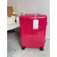 Raspberry red ~ new color 21 inch real picture  Note New color interior has been changed, one side divider, one side zipper