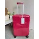 Raspberry red ~ new color 21 inch real picture  Note New color interior has been changed, one side divider, one side zipper