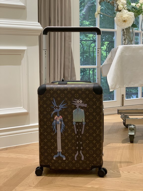 LOUIS VUITTON-HORIZON four-wheeled trolley case 55cm Specifications 38  55  21 (L  H  W) counter genuine quality In stock!L V Horizon trolley case is a classic piece created by the brand in collaboration with designer Ma