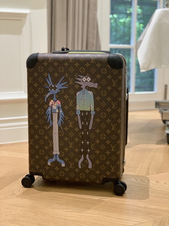 LOUIS VUITTON-HORIZON four-wheeled trolley case 55cm Specifications 38  55  21 (L  H  W) counter genuine quality In stock!L V Horizon trolley case is a classic piece created by the brand in collaboration with designer Ma