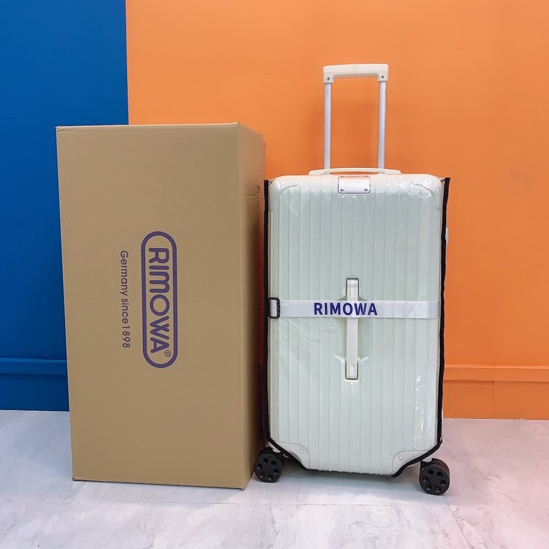 Like ceramics, warm and translucent, a symbol of purity and integrity, rice-like translucent, sweet and beautiful.PC zipper case  complimentary raincoat  complimentary strapsYiYi QianXi same suitcase, new color series! R