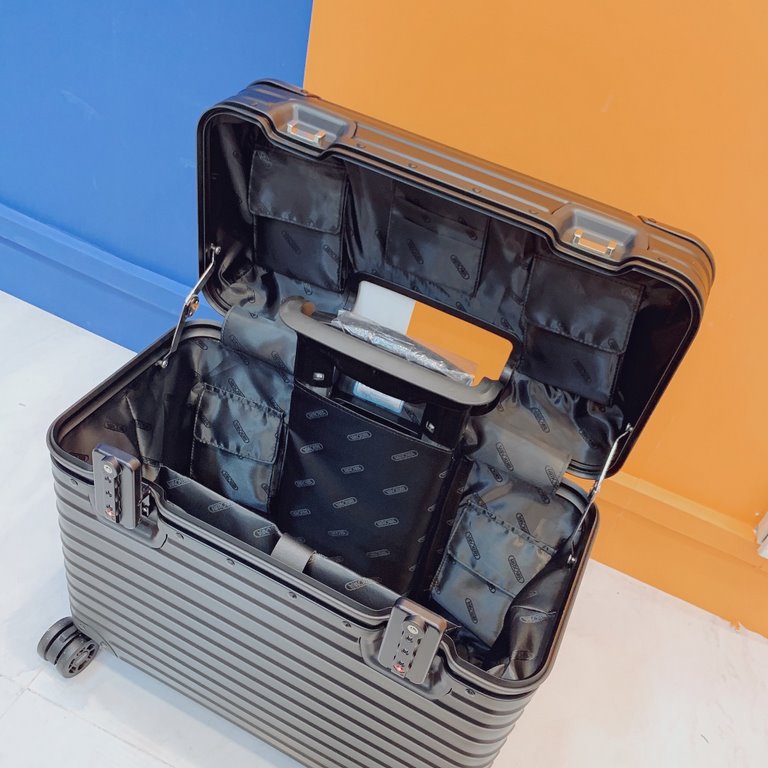 High Version! Captain's Case Pilot  Pilot Camera Case Captain's Case Luggage Travel Case Aluminum Magnesium Alloy In Stock. Real aviation aluminum, conscientious workmanship. Thickened anti-drop bag corners, full of comp