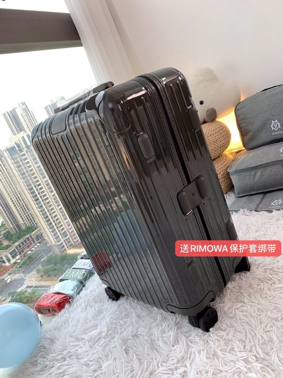 [Mineral Rock Gray] RIMOWA Zhimowa new color suitcase, easy to use the same Essential series, colorful, enjoy the journey. Using the national universal TSA customs lock, upgraded version of the simple logo fashion high-e