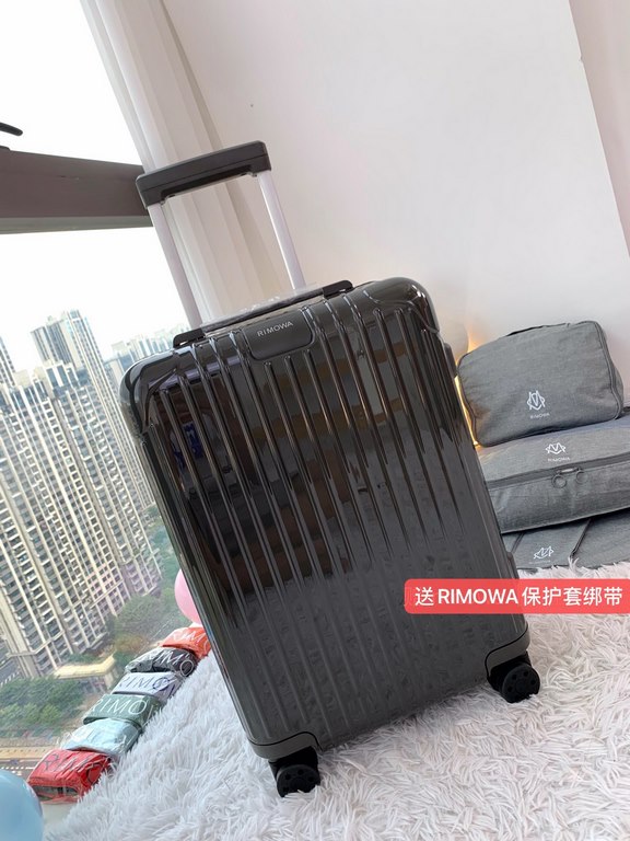 [Mineral Rock Gray] RIMOWA Zhimowa new color suitcase, easy to use the same Essential series, colorful, enjoy the journey. Using the national universal TSA customs lock, upgraded version of the simple logo fashion high-e