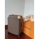 [55cm High Goods Right Version Box]HORIZON Four Wheeled Trolley CaseMatching version details1) Trolley material aluminum alloy gold thin trolley, round hole snap, aluminum alloy button.2)Wheels opposite version of the wh