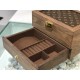 #New Product First Launch #Double solid wood 1 compartment watch box vs jewelry box  Carefully developed and uniquely crafted.#Exclusive customized background #(Impeccable)  Size  33215Weight ：3.5kg