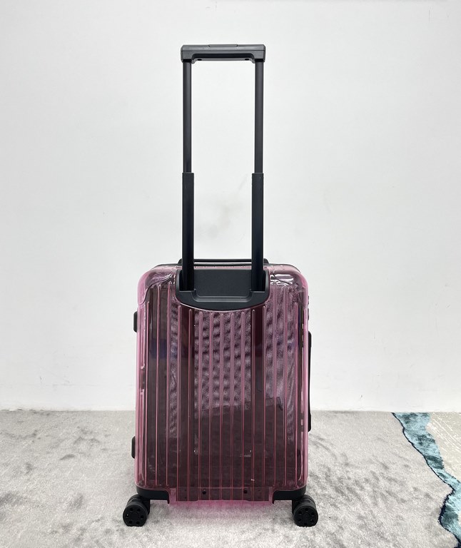 The new limited edition  RIMOWA Essential Neon  Neon series boarding box 21 inch 『Electric Pink』shipped!Colorful and gorgeous colors, vibrant state fitness pull full, inspired by the resonance of the young attitude of th