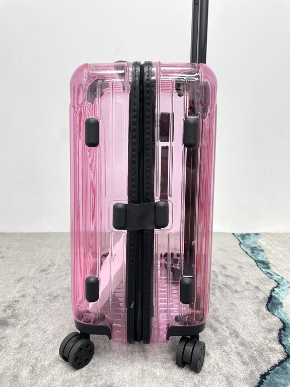 The new limited edition  RIMOWA Essential Neon  Neon series boarding box 21 inch 『Electric Pink』shipped!Colorful and gorgeous colors, vibrant state fitness pull full, inspired by the resonance of the young attitude of th