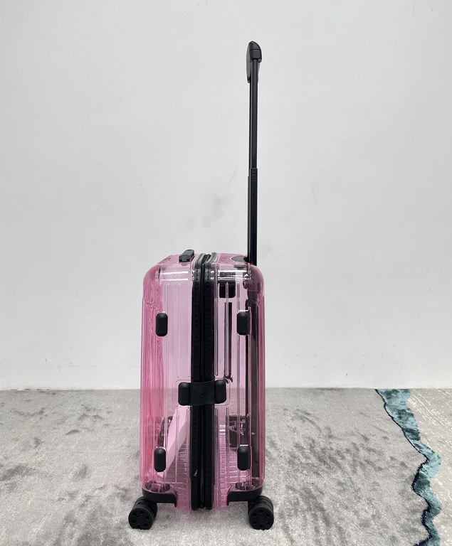 The new limited edition  RIMOWA Essential Neon  Neon series boarding box 21 inch 『Electric Pink』shipped!Colorful and gorgeous colors, vibrant state fitness pull full, inspired by the resonance of the young attitude of th