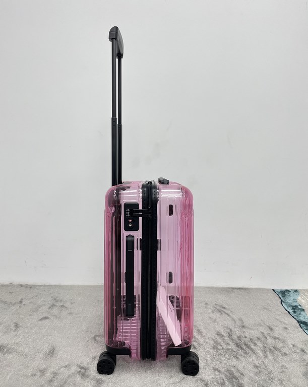 The new limited edition  RIMOWA Essential Neon  Neon series boarding box 21 inch 『Electric Pink』shipped!Colorful and gorgeous colors, vibrant state fitness pull full, inspired by the resonance of the young attitude of th