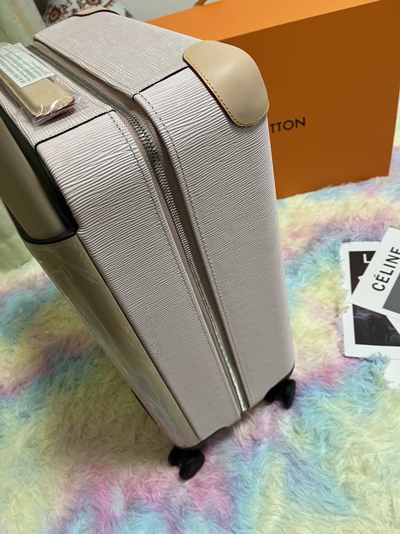 L.V trolley case suitcase high-end goods, color-changing leather, customs locks, universal wheels, aluminum wide trolley bar fashion atmosphere, Fan Bingbing, Li Chen, Wu Xiubo, big cousin, Jing Boran stars with the same