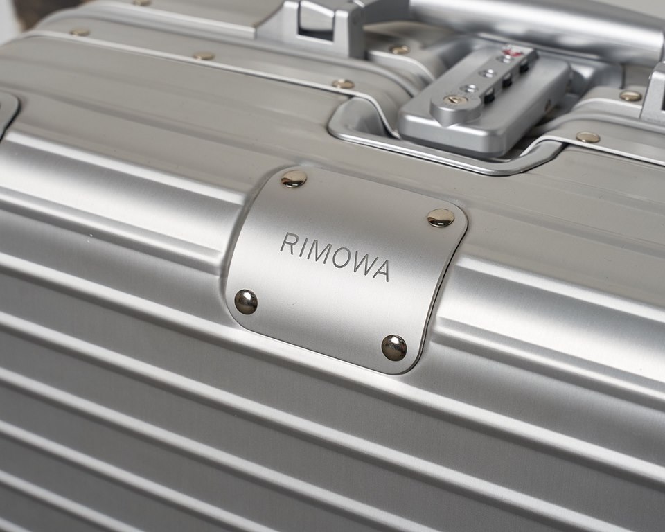 rimowa original Compact 16 inch business jet long case aluminum magnesium alloy trolley luggage boarding case.