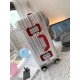 Oh My God! The same luggage as Gigi Lee!The Rimowa Original Twist collection, another luxury experience! Aluminum and magnesium alloy shells with colorful accessories, side locking brackets and handles, bold color scheme