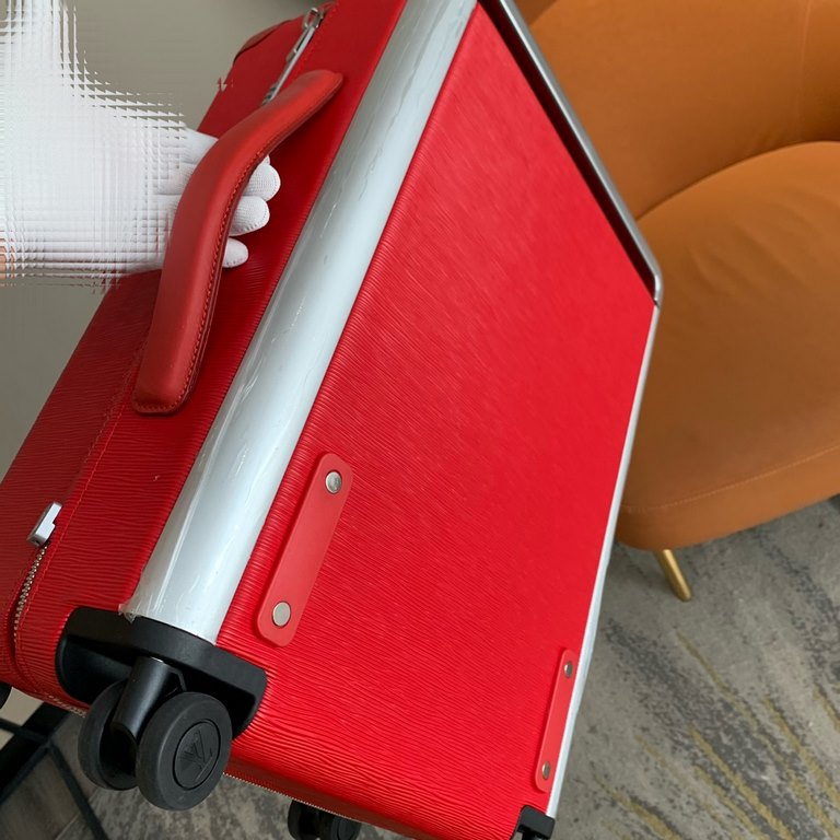 [55cm High Goods Right Version Box]HORIZON Four Wheeled Trolley CaseMatching version details1) Trolley material aluminum alloy silver thin trolley, round hole snap, aluminum alloy button.2)Wheels opposite version of the 