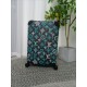 This vintage luggage features a graffiti-inspired Monogram pattern on canvas for a colorful street look.The lightweight design has plenty of space inside, making it a fashionable choice.