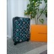 This vintage luggage features a graffiti-inspired Monogram pattern on canvas for a colorful street look.The lightweight design has plenty of space inside, making it a fashionable choice.