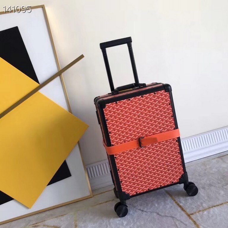 Goya Goy Luggage  LuggageAnother set of new fashion favorites, this retro-shaped trolley case has its own unique kind of fashionable and competent style, strength and value are online   Pan him! Iconic prints with alumin