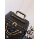 GF4343XNE      Lingue mouth cover double chain trolley case   a must have for home travel   trolley case cool trend top! Imported fabrics feel awesome Universal wheels Easy to drag! Take it with you to accompany you thro