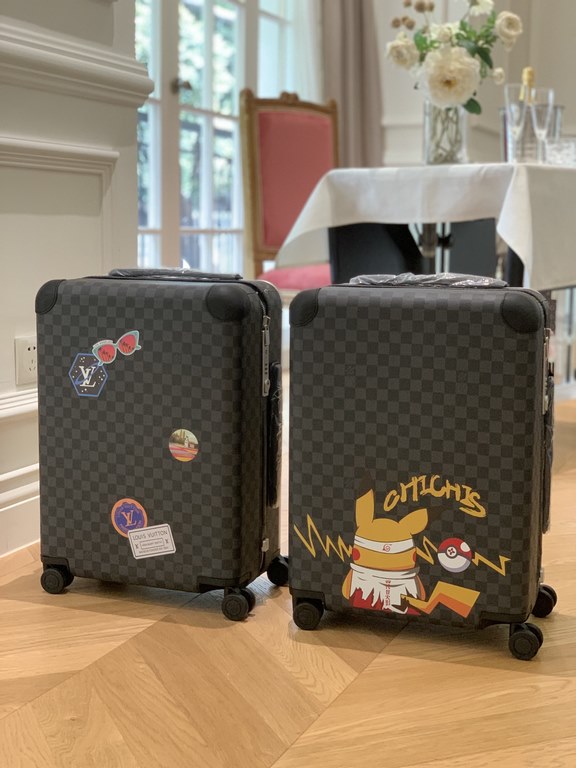 LOUIS VUITTON-HORIZON four-wheeled trolley case 55cm Specifications 38  55  21 (L  H  W) counter genuine quality In stock!L V Horizon trolley case is a classic piece created by the brand in collaboration with designer Ma