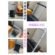 [55cm High Goods Right Version Box]HORIZON Four Wheeled Trolley CaseMatching version details1) Trolley material aluminum alloy silver thin trolley, round hole snap, aluminum alloy button.2)Wheels opposite version of the 