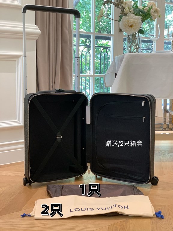 LOUIS VUITTON-HORIZON four-wheeled trolley case 55cm Specifications 38  55  21 (L  H  W) counter genuine quality In stock!L V Horizon trolley case is a classic piece created by the brand in collaboration with designer Ma