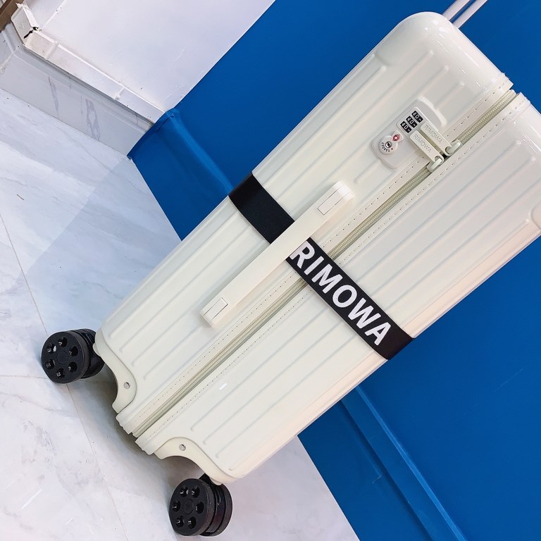 [White]    White is like ceramics, warm and translucent, a symbol of purity and integrity, rice-like translucency, sweet and beautiful.RIMOW@Sumova new color suitcase, YiYangQianXi same Essential series, colorful, enjoy 