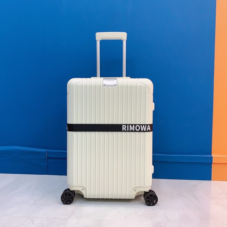 [White]    White is like ceramics, warm and translucent, a symbol of purity and integrity, rice-like translucency, sweet and beautiful.RIMOW@Sumova new color suitcase, YiYangQianXi same Essential series, colorful, enjoy 