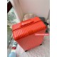 [Coral Orange] RIMOWA Zhimowa new color suitcase, easy to use the same Essential series, colorful, enjoy the journey. Using the national universal TSA customs lock, upgraded version of the simple logo fashion high-end, u