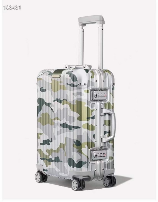 RIIMOWA new camouflage series aluminum magnesium alloy boarding box is here.Rimowa new camouflage aluminum magnesium alloy boarding box is finally going to meet with you, if you think Original aluminum magnesium alloy is